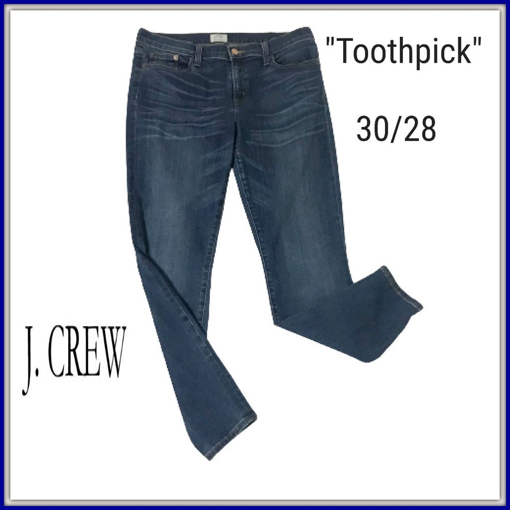J.Crew 'Toothpick" Women's Jeans 30/28